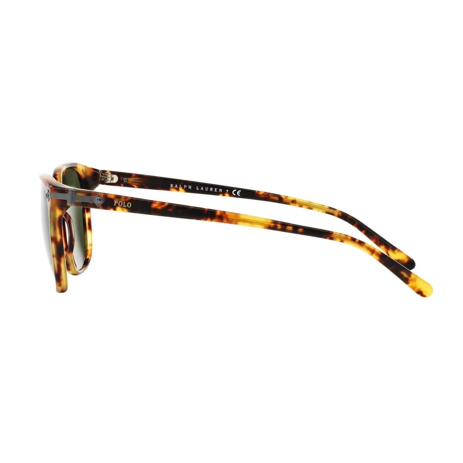 Polo Ralph Lauren PH 4107 5351-71 - Vinta New Jerry Tortoise-Dark Green by Ralph Lauren for Men - 53-19-145 mm Sunglasses