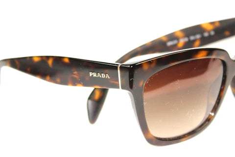 Prada SPR 07P DHO-5Y1 - Brown-Brown Polarized by Prada for Women - 56-18-140 mm Sunglasses