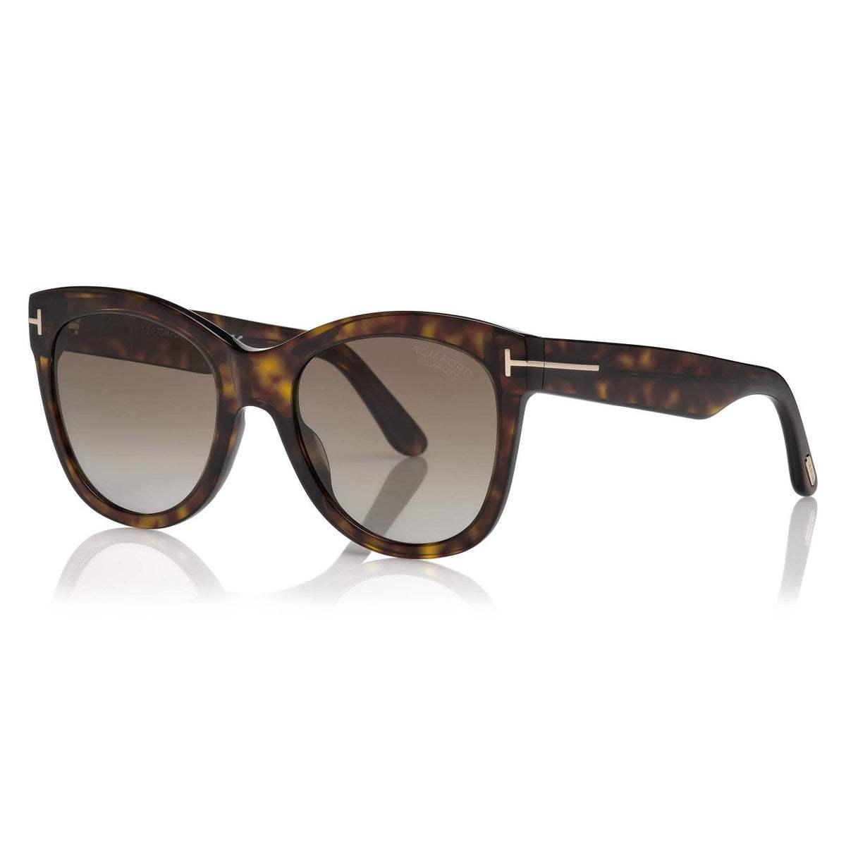 Tom Ford FT0430 Lily 20P - Grey-Gradient Green by Tom Ford for Women - 56-16-140 mm Sunglasses