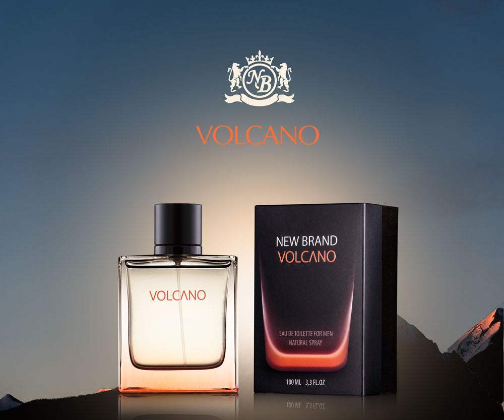 Volcano by New Brand for Men - 3.3 oz EDT Spray